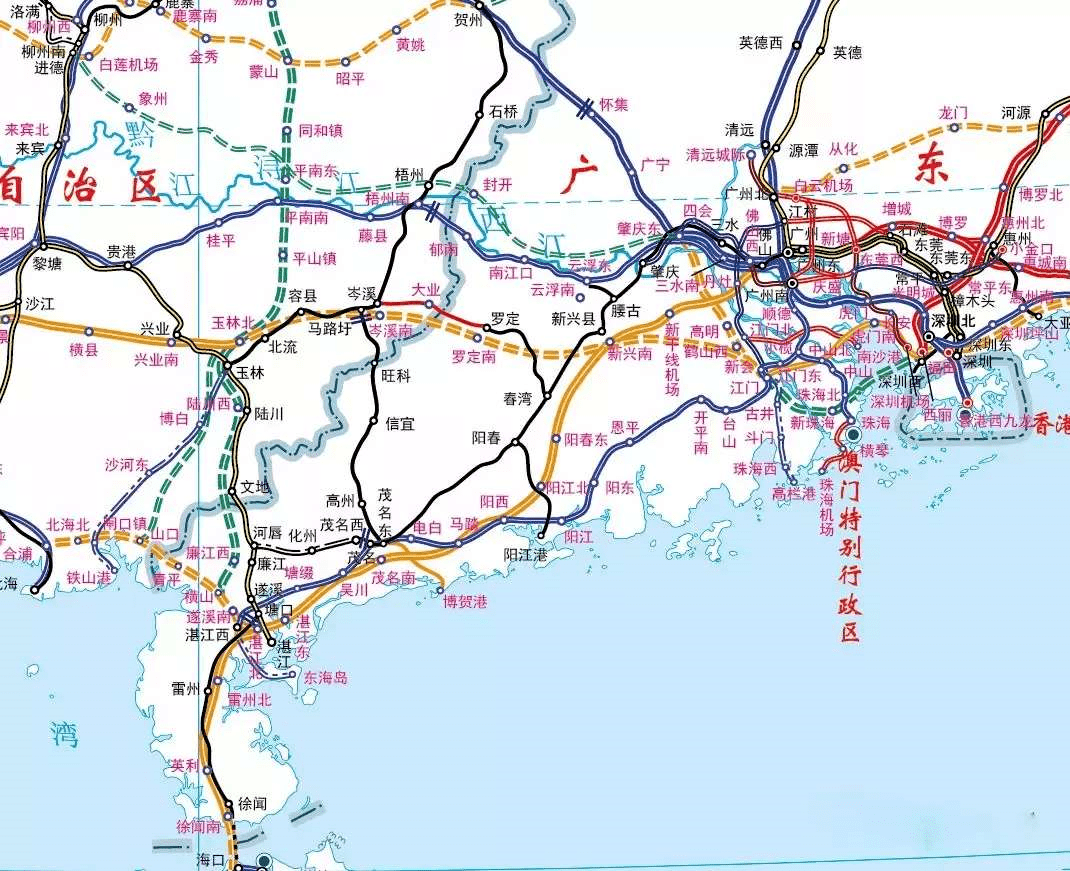 廉湛快线最新规划图深度解读，探索未来之路