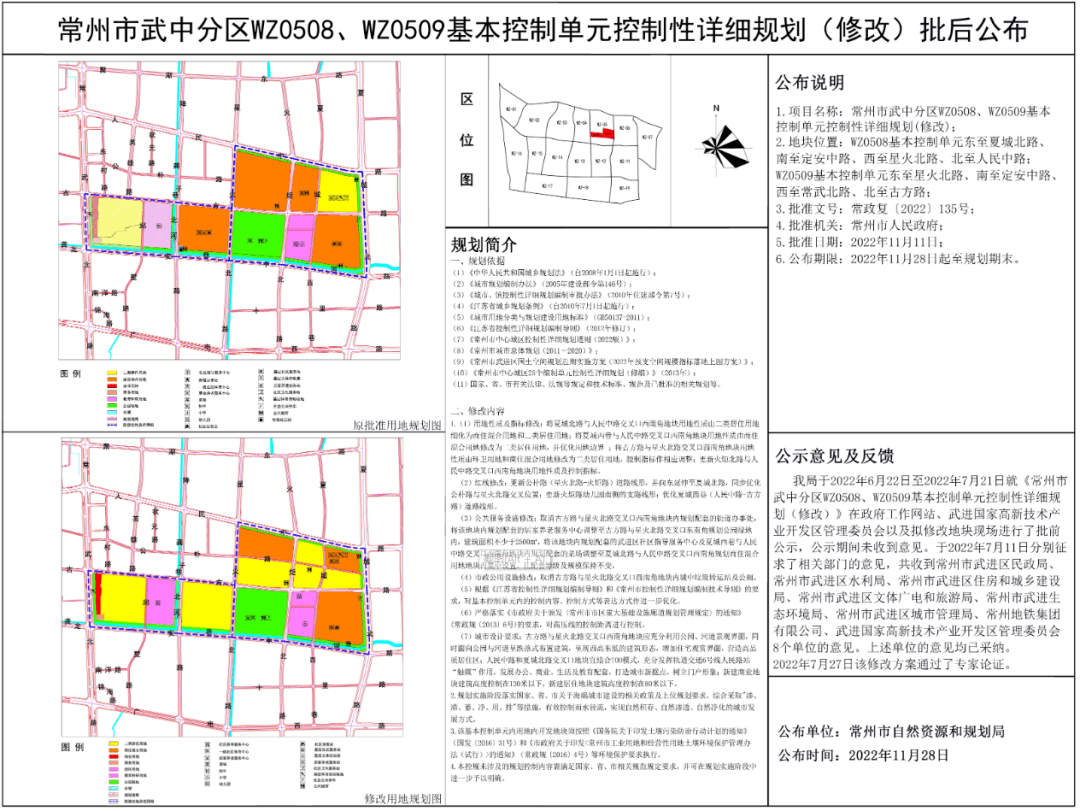 武进区自然资源和规划局最新发展规划概览